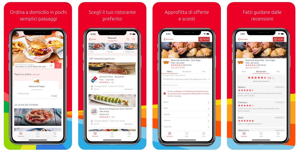 L'app Just Eat