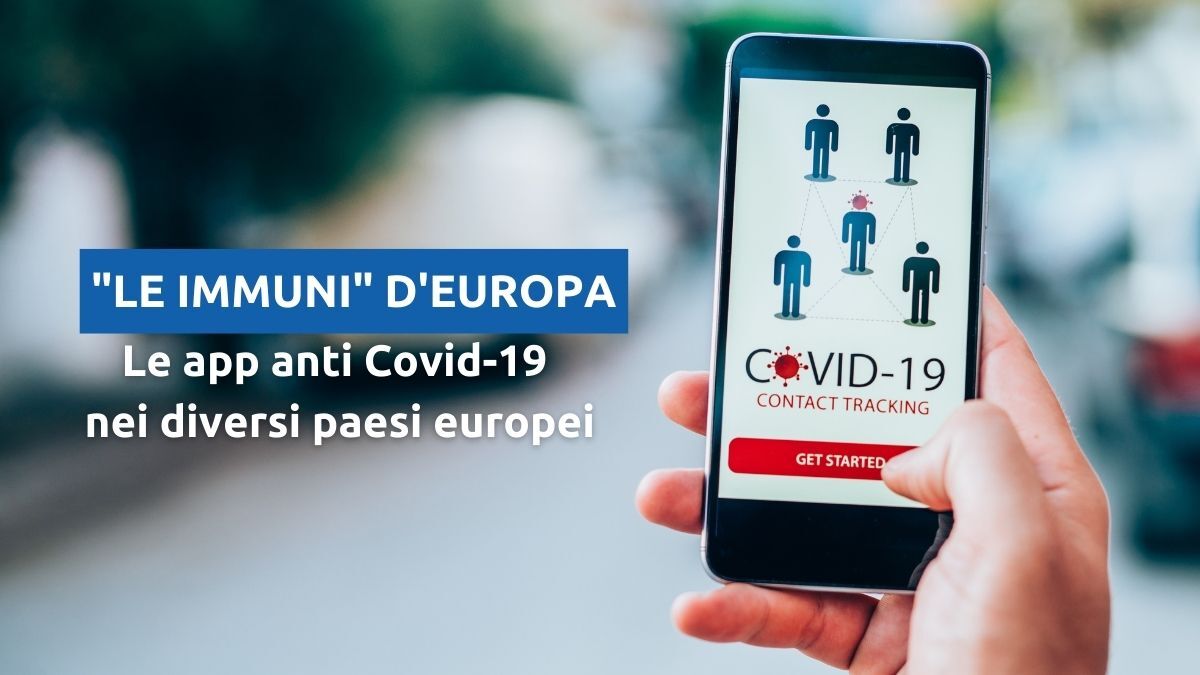 App contact tracking in Europa