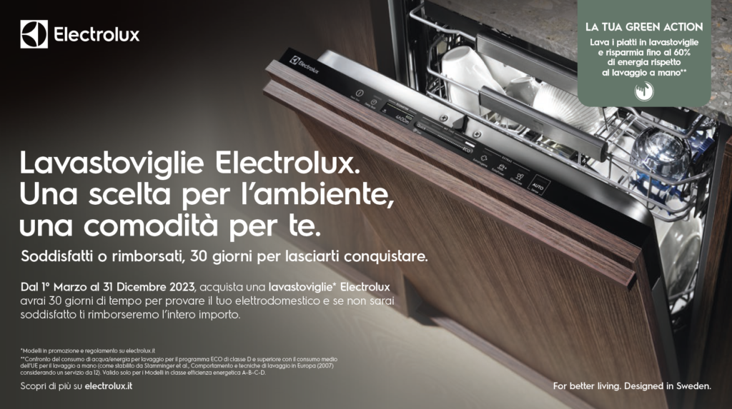 Electrolux lavastoviglie